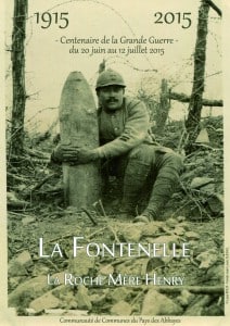 Affiche officielle des commémorations 2015 des combats dans les Vosges à la Fontenelle