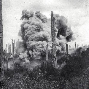 Vosges -1915 - Mine Explosion