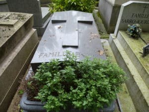 Maurice Barberot - Tombe Bally Père Lachaise - 1